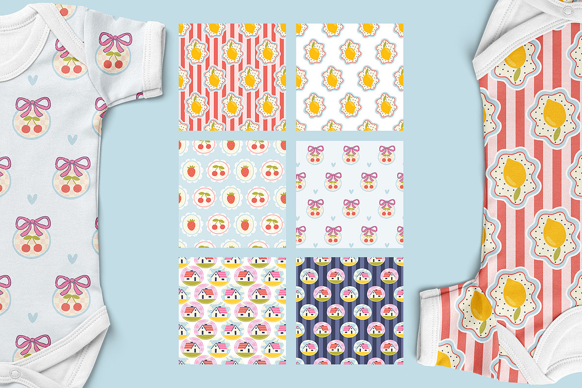 Charms Naive Illustration & Pattern, a Pattern Graphic by Svitlana Kharchuk (Photo 5 of 9)