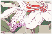 Elegant Botanical Floral Pattern, a Pattern Graphic by likorbut (Thumbnail 3 of 14)
