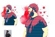 Vector Paint Effect Photoshop Action, a Brushes & More by Studio Retouch (Thumbnail 4 of 10)