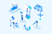 Isometric Web Illustrations, a Templates & Theme by alexdndz (Thumbnail 19 of 31)