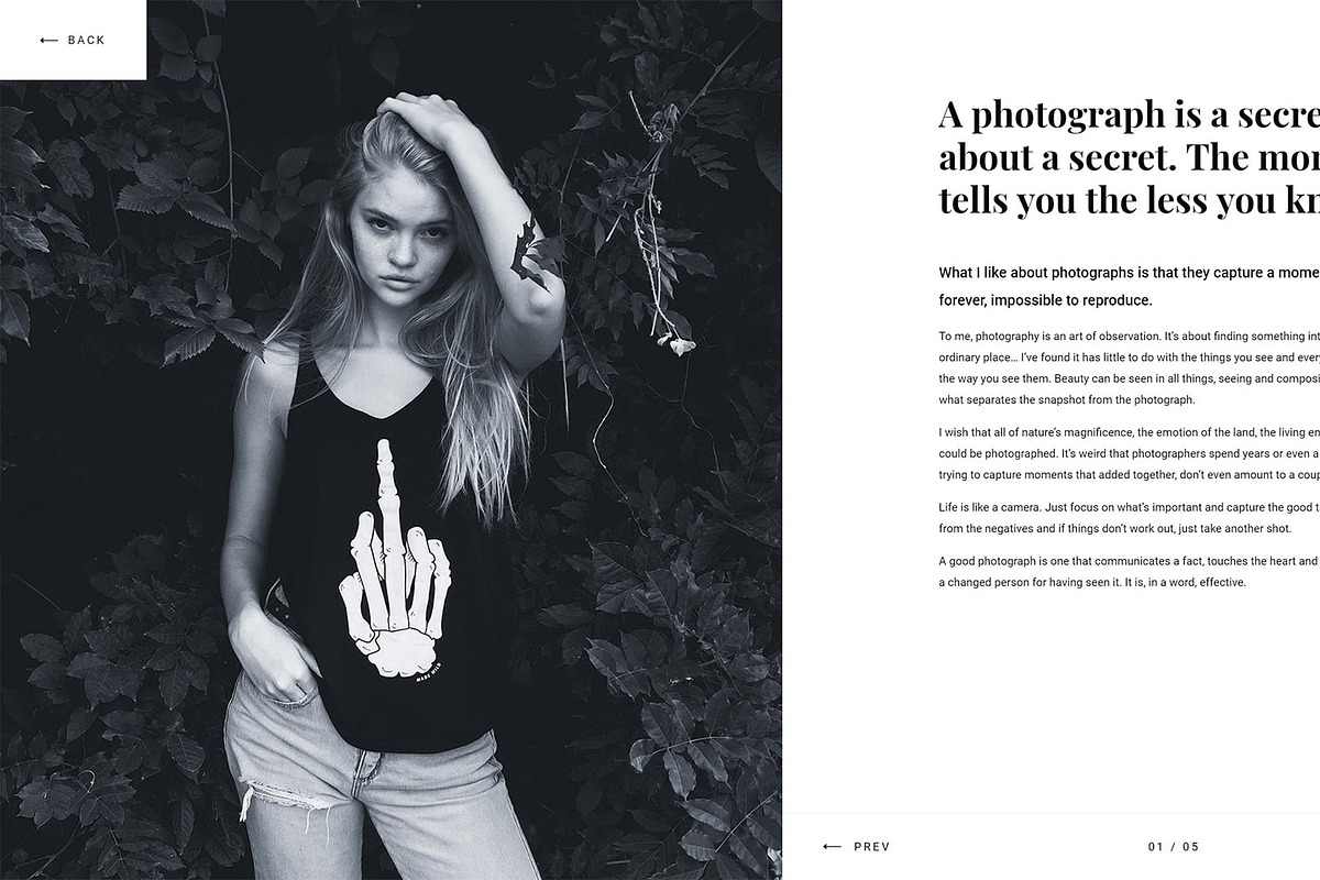 Fotico – Photography HTML Template, a HTML Template by ArtStyles (Photo 6 of 10)