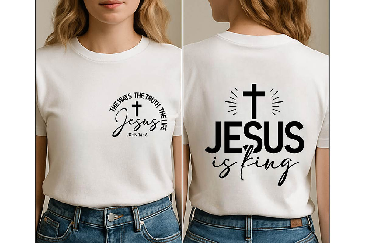 Christian Quotes Svg Png Bundle, an Object Graphic by EllaMaiyaali (Photo 4 of 9)