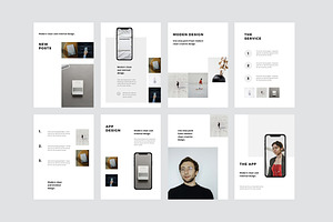 MODEN - Keynote A4 Vertical Template