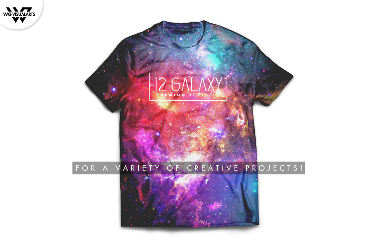 12 SPACE GALAXY Textures + BONUS, a Texture Graphic by WG DESIGN (Photo 8 of 11)