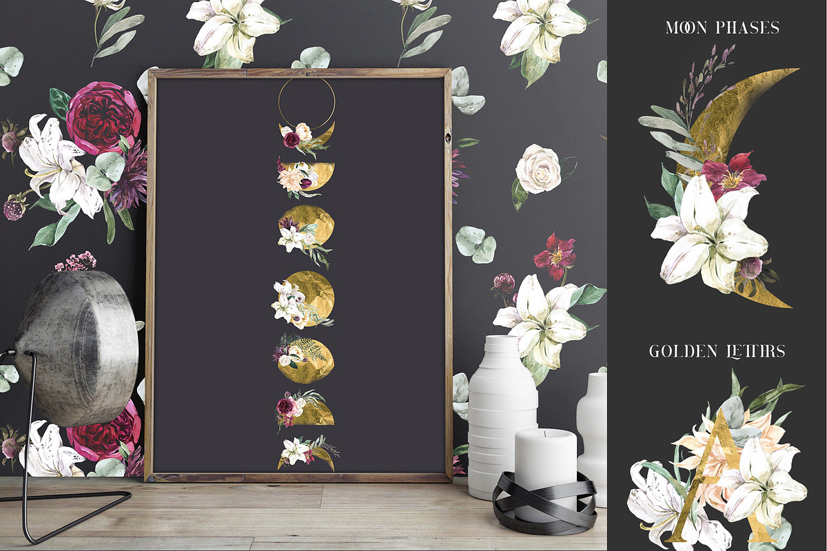 FLORISTA Huge Floral Collection, an Illustration by Cat In Colour (Photo 8 of 14)
