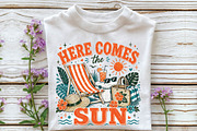 Retro Summer Beach Sublimation, a Seasonal Illustration by DreamPrint404 (Thumbnail 2 of 6)