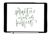 Smooth Procreate Lettering Brush, a Brush Add-On by Blue Strawberry Studio (Thumbnail 2 of 5)