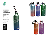 BOTTLE MOCKUP, a Cups & Container Mockup by groens (Thumbnail 1 of 4)