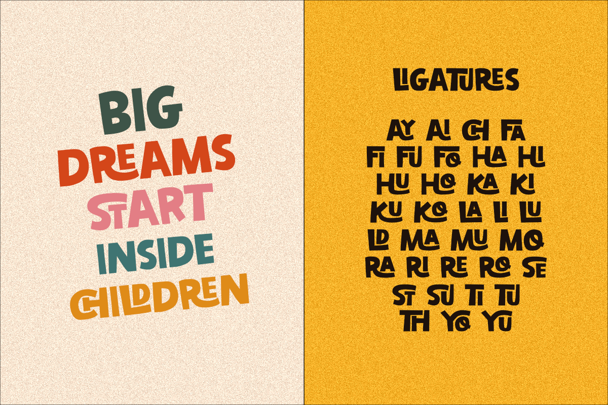 Orange Crayon - Handwritten Font, a Handwritten Font by SaktiAvellin (Photo 8 of 8)