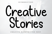 Creative Stories, a Sans Serif Font by FreshTypeINK (Thumbnail 1 of 8)