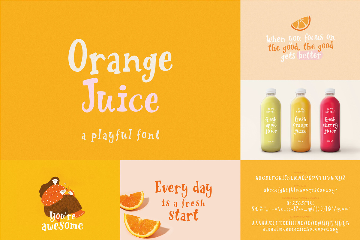 Whole shop BUNDLE | Fonts & Graphics, a Script Font by JuliaVolkova (Photo 14 of 32)
