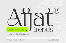 Afjat Trends - Latin & Cyrillic
