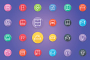 Home Appliances and Furniture Icons, an Outline Icon by FlatLineIcons (Thumbnail 5 of 7)