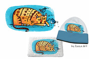 Wild Wild Cat - 14 illustrations, an Illustration by Zooza Art (Thumbnail 6 of 15)