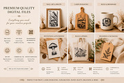 Woodland Ink Illustration Bundle, a Decorative Illustration by Dervik Art Store (Thumbnail 8 of 10)