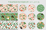 Christmas Puppies, a Seasonal Illustration by YuNa (Thumbnail 10 of 11)