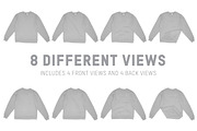 Independent SS3000 Crew Sweatshirt, a Shirt Mockup by Pixel Sauce™ (Thumbnail 6 of 6)