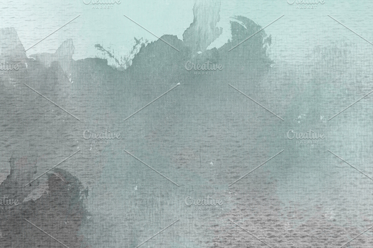 Mint & Charcoal Watercolors, a Texture Graphic by M. by mprintly (Photo 5 of 6)
