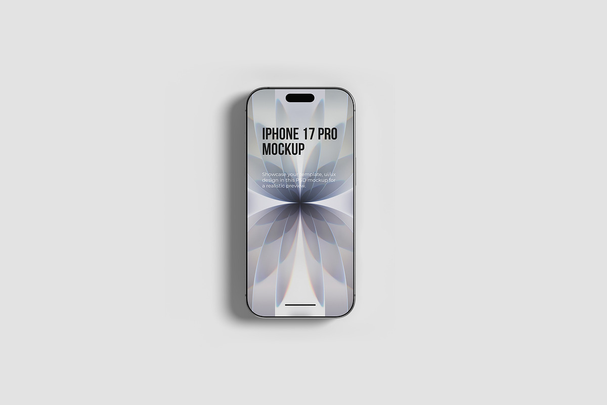 iPhone 17 Pro Max Mockups, an iPhone Mockup by graphiccrew (Photo 6 of 16)