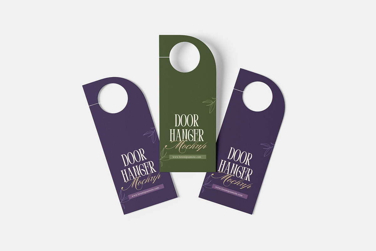 Door Hanger Mockup, a Packaging Mockup by Hazzpro_Std (Photo 5 of 5)
