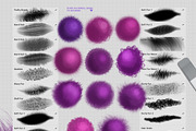 PROCREATE BABY ANIMALS PORTRAIT KIT, a Brush Add-On by AlexandraArt (Thumbnail 12 of 13)
