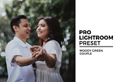 Moody Green Couple Preset, an Action Add-On by IKFDY (Thumbnail 1 of 2)