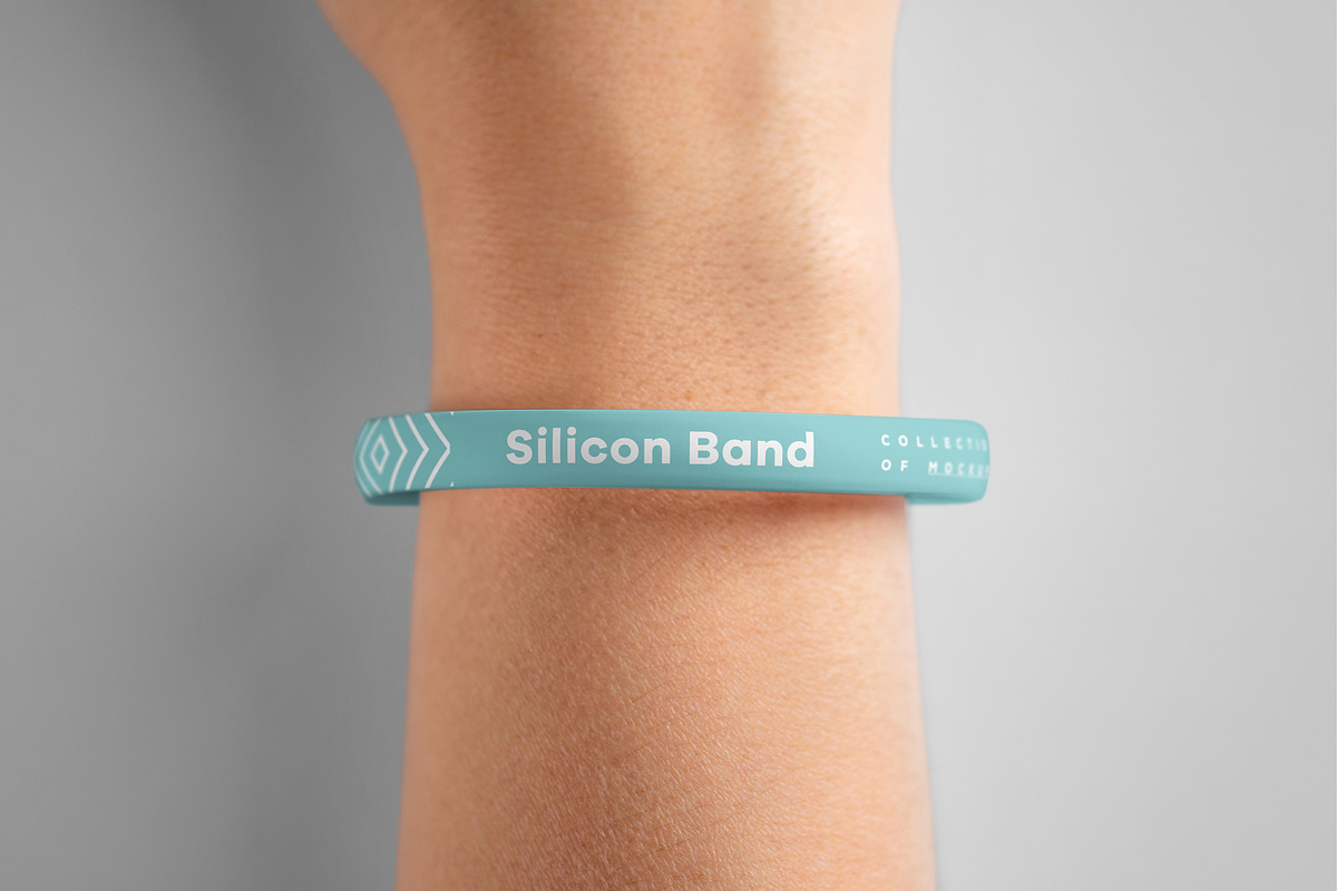 Silicon Band Mock-up, a Product Mockup by Yogurt86 (Photo 4 of 22)