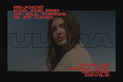 NF ULTRA - Expanded Display Font, a Sans Serif Font by Narrators Studio (Thumbnail 4 of 5)
