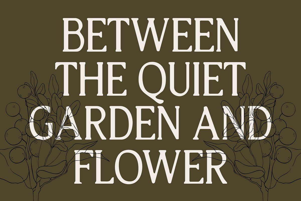 CS Quinzel Drawn, a Serif Font by Craft Supply Co. (Photo 4 of 8)