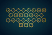 Diamond Mandala Monogram, a Symbol Font by Dm Studio (Thumbnail 5 of 8)