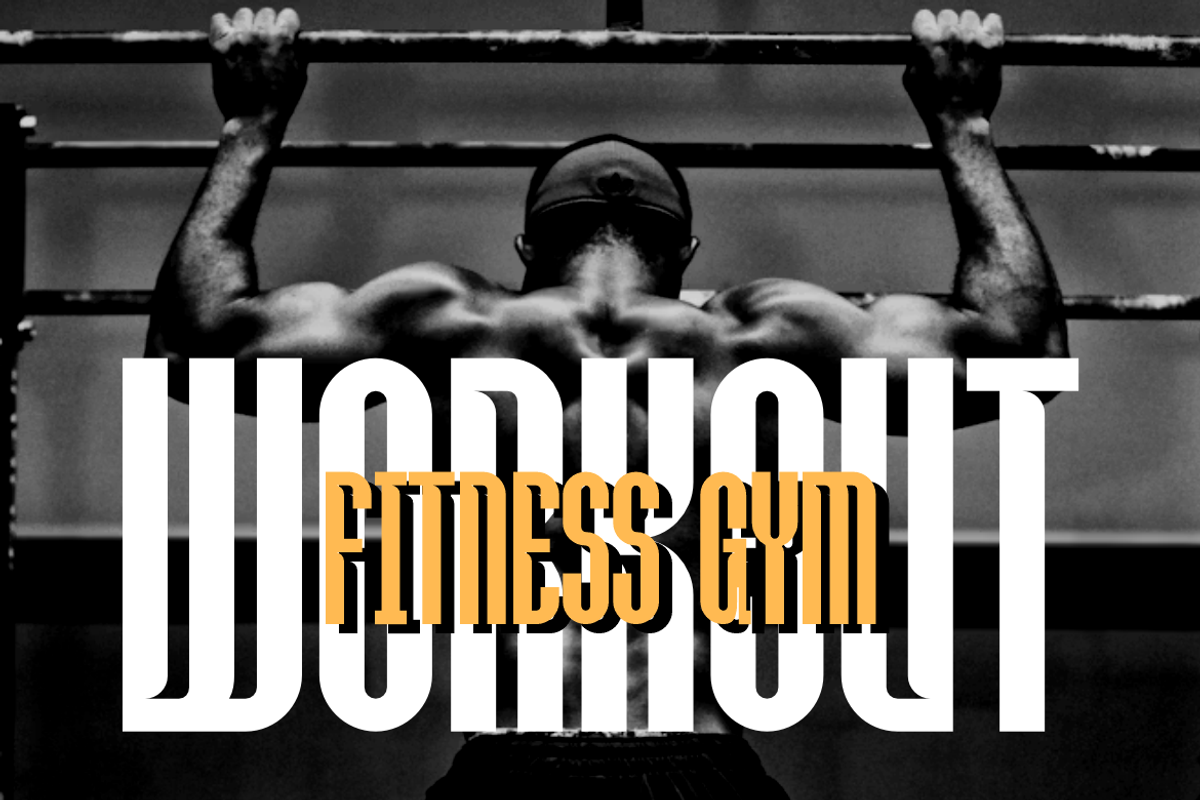 Asportong - Modern Sports Font, a Sans Serif Font by Iqsiart Studio (Photo 3 of 8)