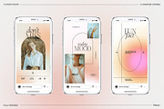 Gradient Aesthetic Insta PSD + Canva, a Social Media Template by Marie T (Thumbnail 12 of 16)