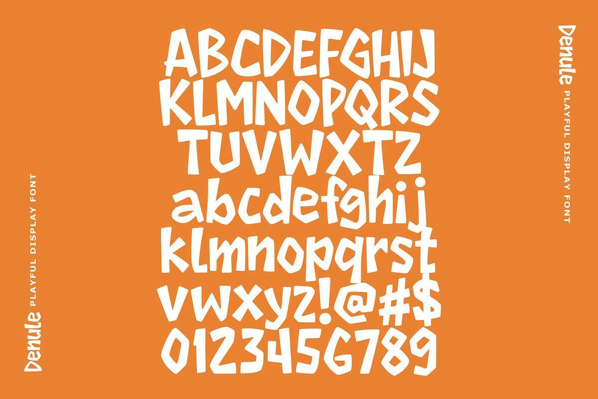 Denule - Playful Display, a Handwritten Font by Majelis Art (Photo 6 of 7)