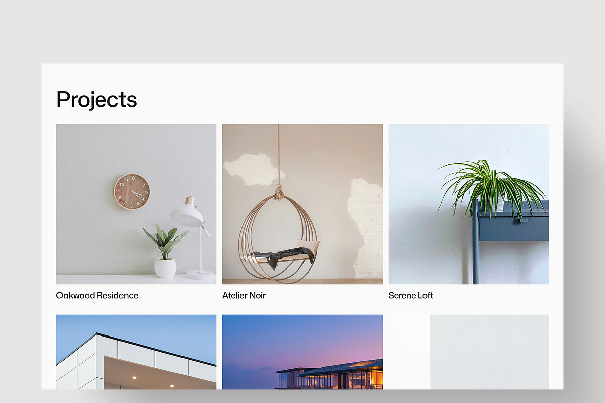Tessera – Interior Design Template, a Landing Page Template by Pixsellz (Photo 2 of 4)