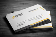 Corporate Business Card 14, a Business Card Template by RQ Designs (Thumbnail 4 of 5)