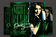 Night Club Flyer, a Flyer Template by AfzaalGraphics (Thumbnail 1 of 2)