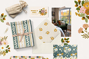 Sripes, plaids and floral patterns, a Pattern Graphic by Cozy pattern shop (Thumbnail 3 of 10)
