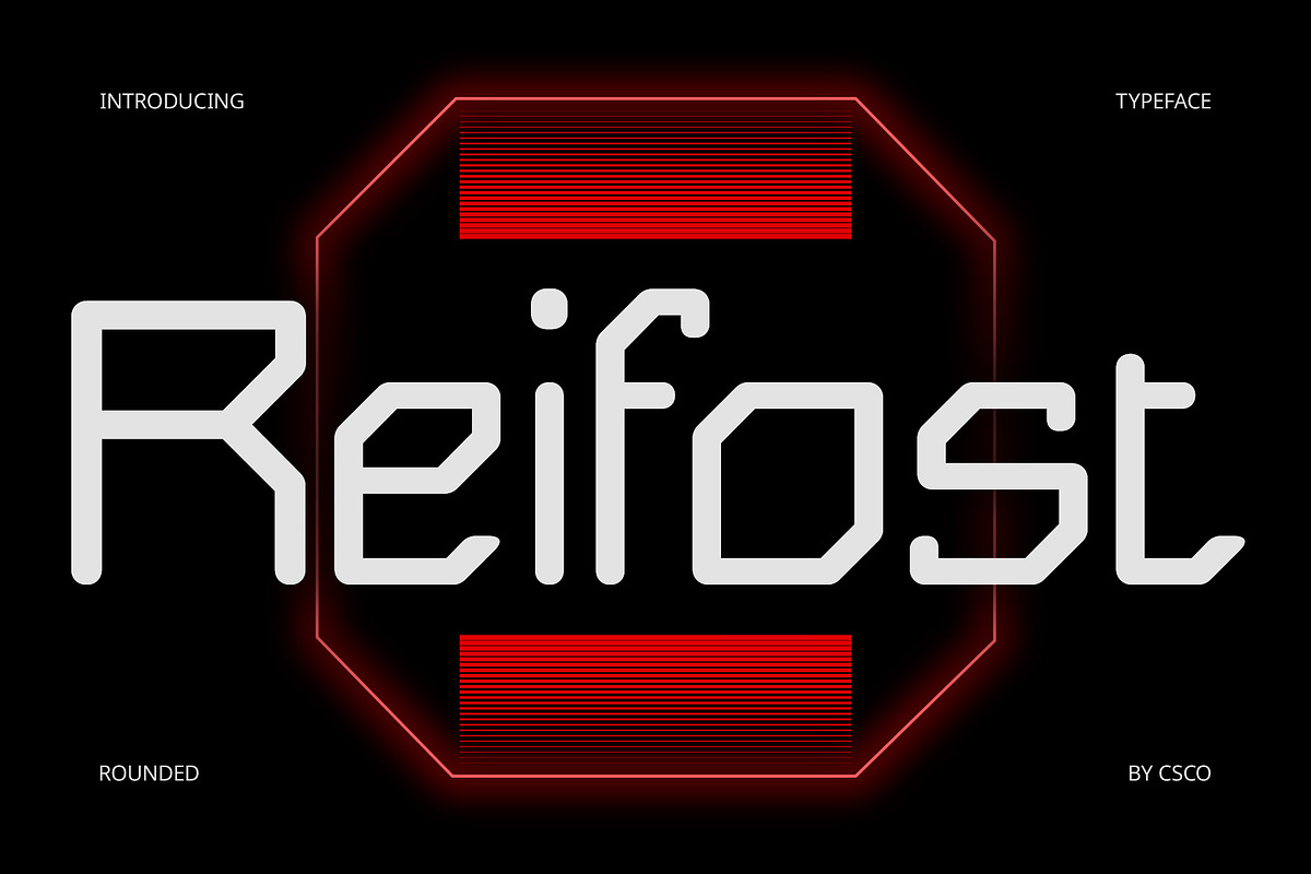 Reifost Rounded, a Sans Serif Font by Craft Supply Co. (Photo 1 of 8)