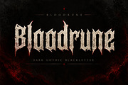 Bloodrune, a Blackletter Font by Wow Magic (Thumbnail 1 of 5)