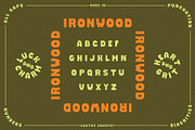 Ironwood Display Font, a Serif Font by Cactus Country (Thumbnail 3 of 5)