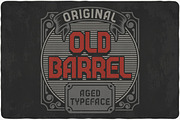 Old Barrel typeface, a Script Font by VozzyStock (Thumbnail 3 of 5)