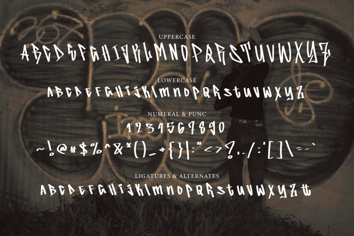 Blister - Graffiti Font, a Handwritten Font by tebaltipislab (Photo 3 of 8)