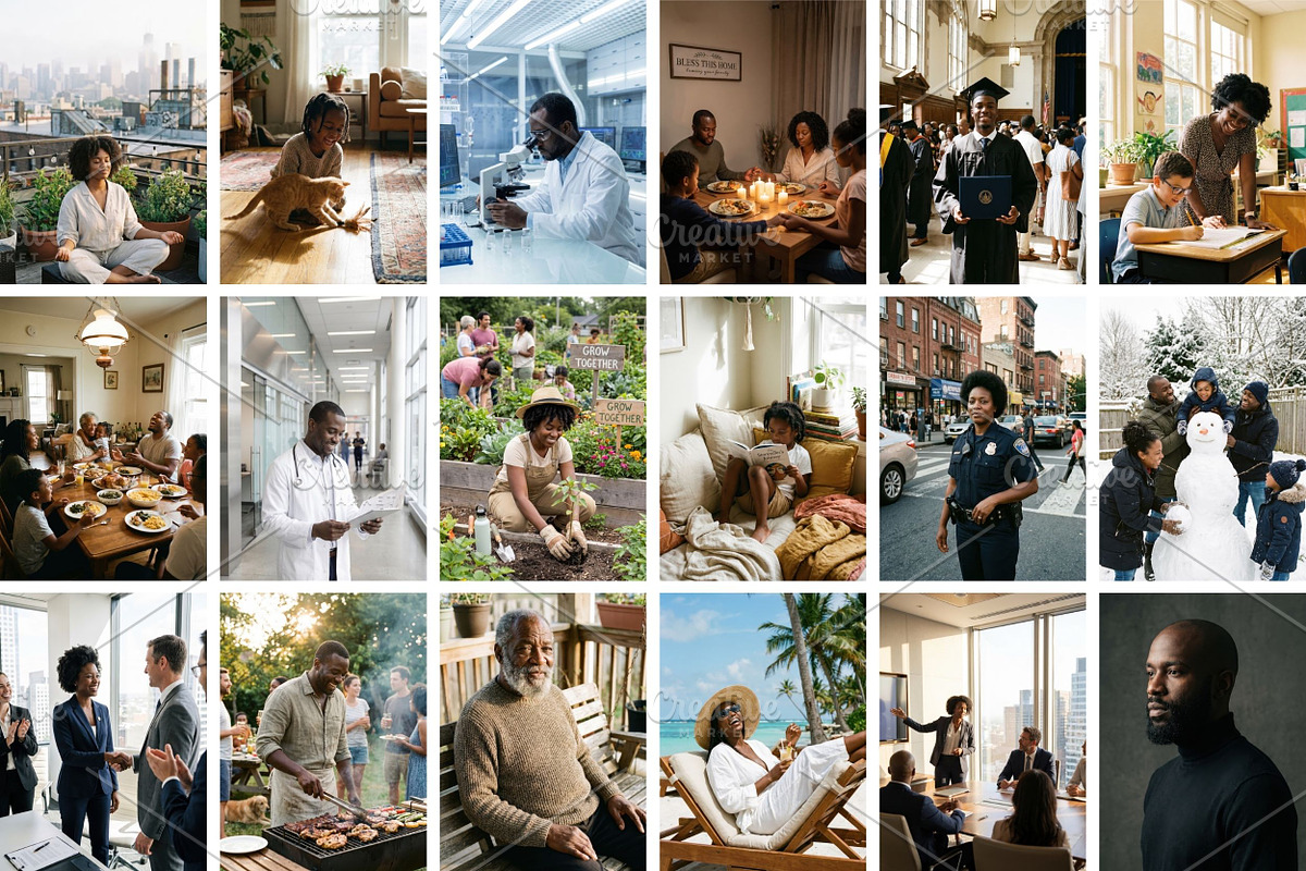 Black People Lifestyle Stock Photos, a Person Photo by Selenique Studio (Photo 9 of 13)