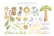 Safari animals, an Animal Illustration by NellyaEgorova (Thumbnail 2 of 11)