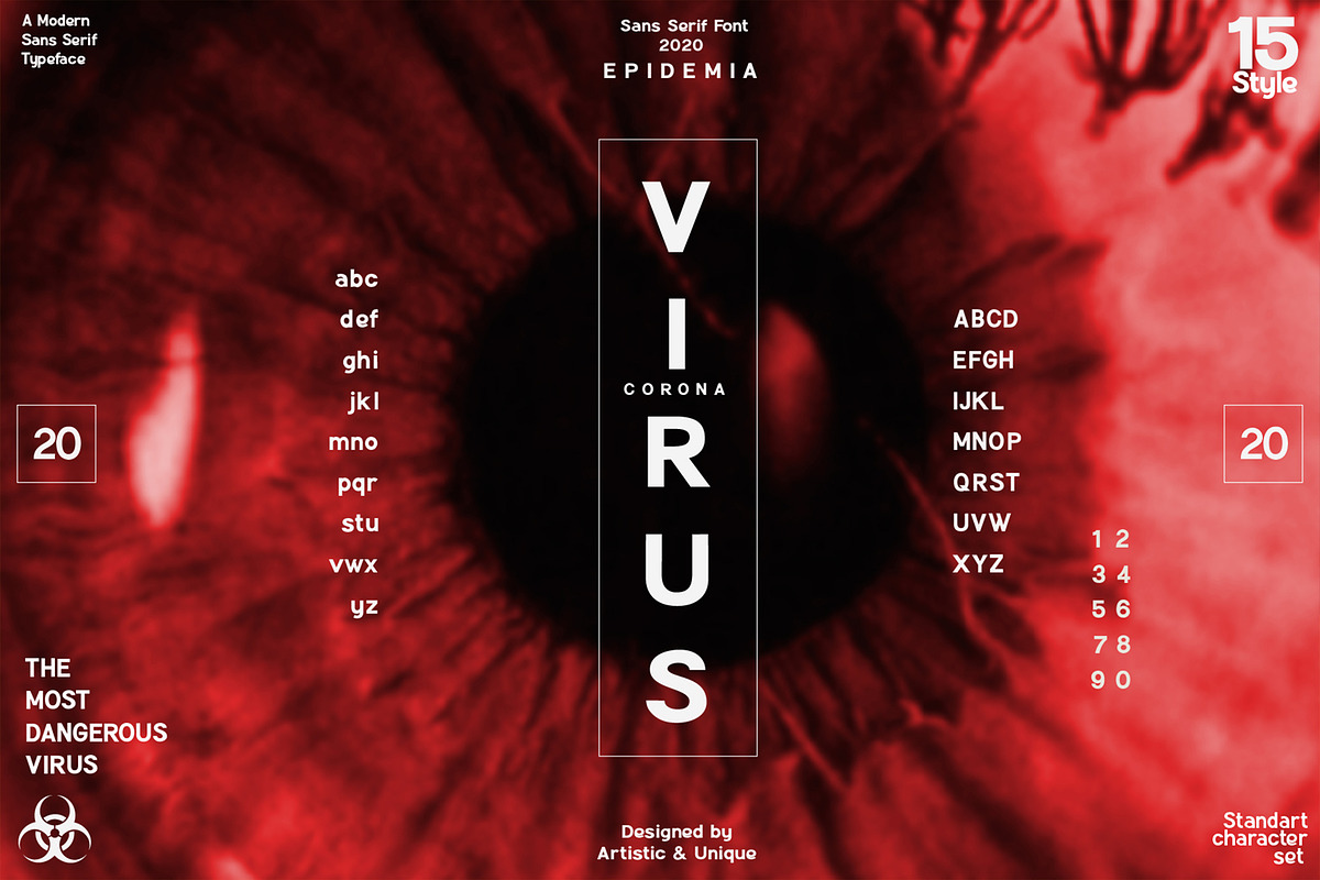 Epidemia - Sans Serif Font Family preview 4
