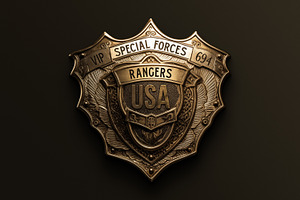 Police / Army / Sheriff Metal Badges