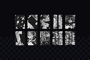 Distressed Grunge Texture Overlays, a Texture Graphic by BORT GRAPHIC (Thumbnail 5 of 8)