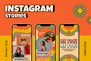 Gruvie Retro Kit Instagram Template, a Social Media Template by Shinra Labs (Thumbnail 2 of 5)