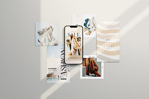 Instagram Mockup Bundle Set