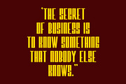 Nathouse Condensed Strong Font, a Sans Serif Font by Artiveko (Thumbnail 7 of 8)